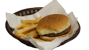 C. Hamburger & French Fries Image