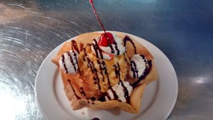 Mexican Fried Ice Cream Image