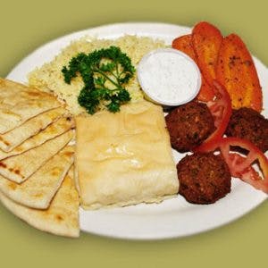 Spanakopita & Falafel Image