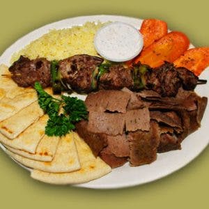 Gyro & Beef Souvlaki Image