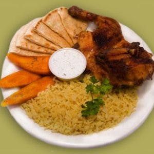1/2 Greek Style Lemon Chicken Image