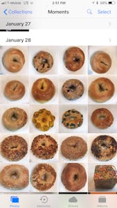 FRESH BAKED AUTHENTIC BAGELS Image