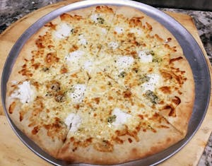 White Pizza Image