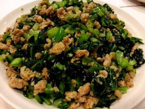 AS4-4. Asian Mustard with Ground Pork 雪裡紅炒肉末 Image