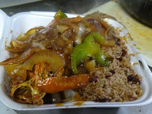 Fish Brown Stew Meal Image