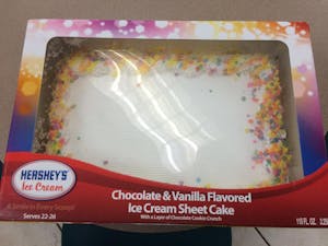 ICE CREAM CAKE - Sheet Image