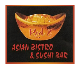Red 8 Asian Bistro & Sushi Bar logo