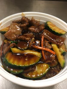 214. Teriyaki Beef Rice Bowl (Large) Image