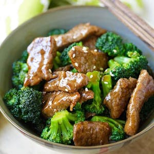 216. Beef Broccoli Rice Bowl (Large) Image
