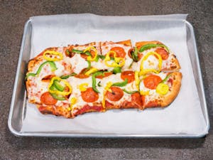 3-Topping Personal Artisan Flatbread Pizza Image