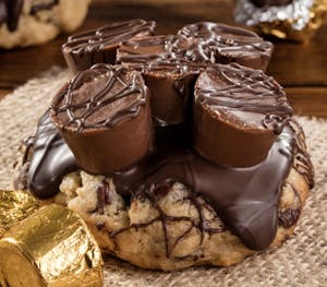 Rolo Chocolate Chip Chocolate Chip Cookie Image