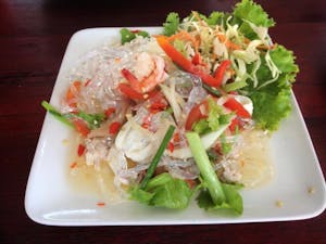 Shrimp & Chicken with Clear Noodle Salad Image