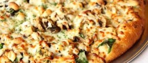 Nutty Chicken Pizza Image