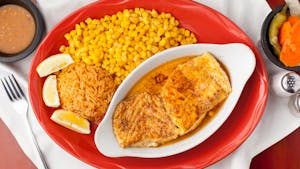 Pescado Al Mojo De Ajo Image