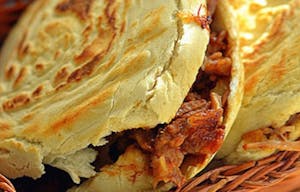 107. Chinese Hamburger (Pork) 猪肉肉加馍 Image