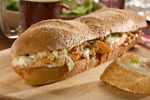 Sandwiches (9" Large) with Fries (Oven Baked) Image