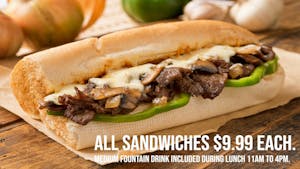 NY Cheesesteak Sub Image