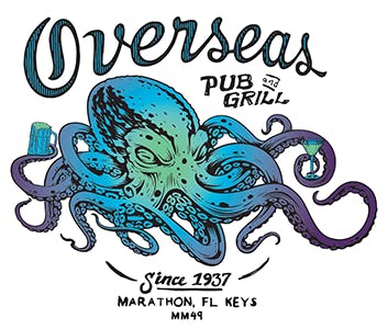 OVERSEAS PUB & GRILL logo
