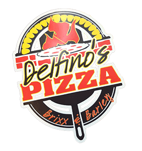 DELFINO'S PIZZA BRIXX & BARLEY logo