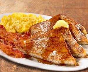 French Toast Platter with Bacon Image