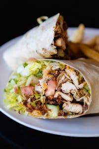 Western Grilled Chicken Wrap Image