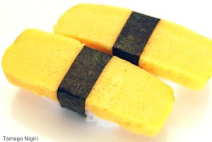 Egg Custard (Tamago) Nigiri Image