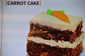 CARROT CAKE SLICE Image