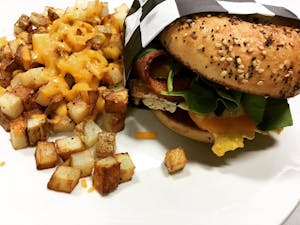 Everything Bagel Breakfast Sandwich Image