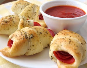 Pepperoni Rolls with Sauce (8) Image