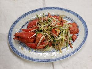 S20. Stir-Fried Lobster with Ginger & Scallion 姜葱龙虾 Image