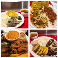 Caribbean Food Plate Image