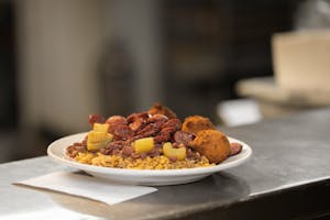 Beans & Rice with Andouille Image