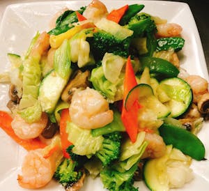 93. Shrimp with Mixed Vegetables Image