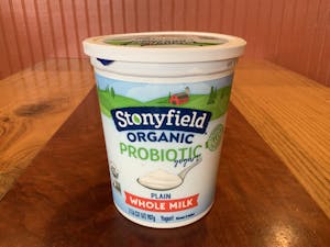 YOGURT, PLAIN, OG STONYFIELD Image