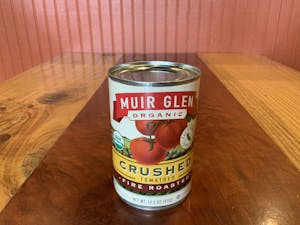 TOMATO, CRUSHED, FIRE RST, OG, 14.5OZ Image