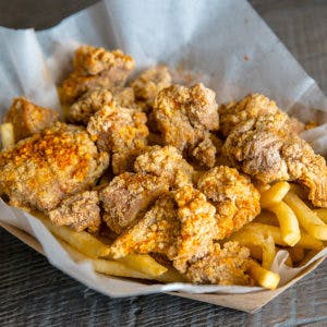 Popcorn Chicken & French Fries Image