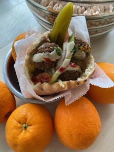 Pita Green Falafel Image