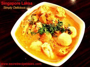 Malaysian Curry Laksa Mee Image