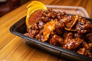 Orange Peel Chicken Image