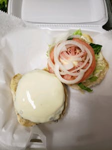 Cheeseburger Deluxe Platter Image