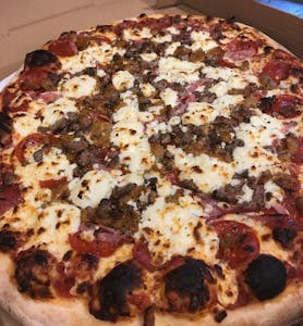 The Meat Lasagna Pizza Image