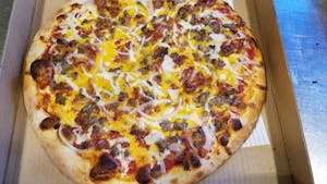 The Bacon Cheeseburger Pizza Image