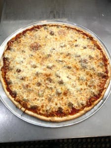 Cheese & Sausage Pizza Image