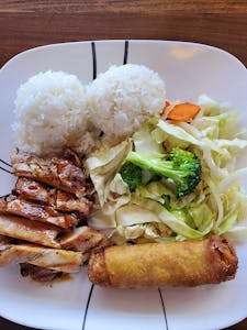Chicken & Egg Roll Teriyaki (390 cal) Image
