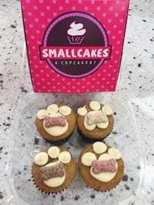 4-Pack Pupcakes (Dog Friendly Cupcakes) Image