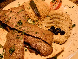 Lamb Gyro Plate Image