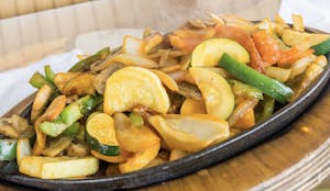 6. Low-Fat Vegetarian Fajitas Image