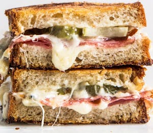 Salami & Pickle Grilled Cheese Image