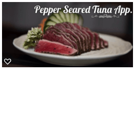 Pepper Seared Tuna Image