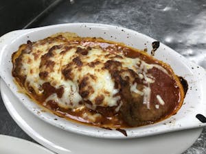 Baked Eggplant Parmigiana Image
